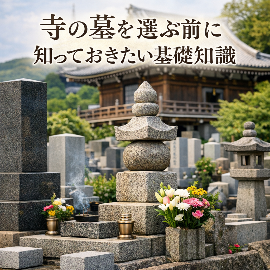 寺の墓を選ぶ前に知っておきたい基礎知識 - 供養の郷
